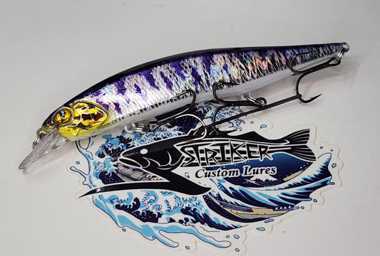 DR Jerkbait 120SP (Violet Tiger)